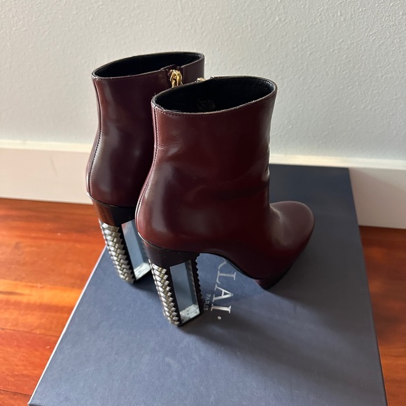 APERLAI Boots Size 36 Leather - Picture 5 of 9